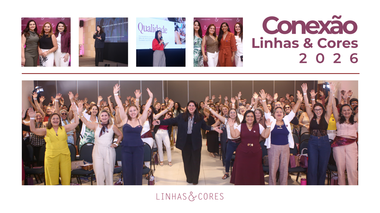 dia da revendedora no evento conexão linhas e cores