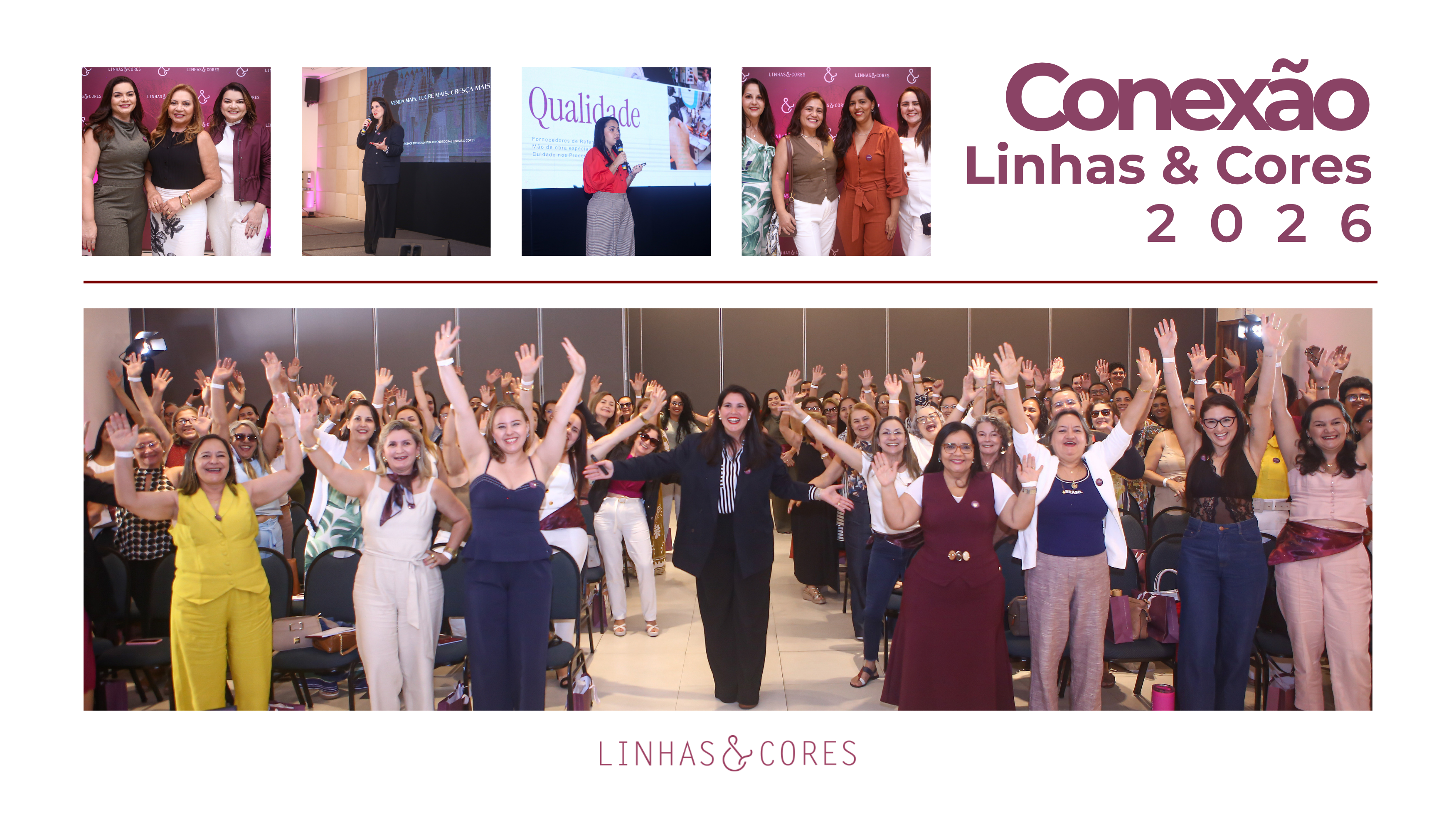 dia da revendedora no evento conexão linhas e cores